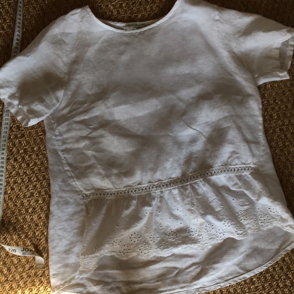 Linen top Made in Italy. Size M